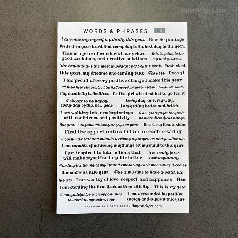 Year stickers 13 • Select Year and Colour