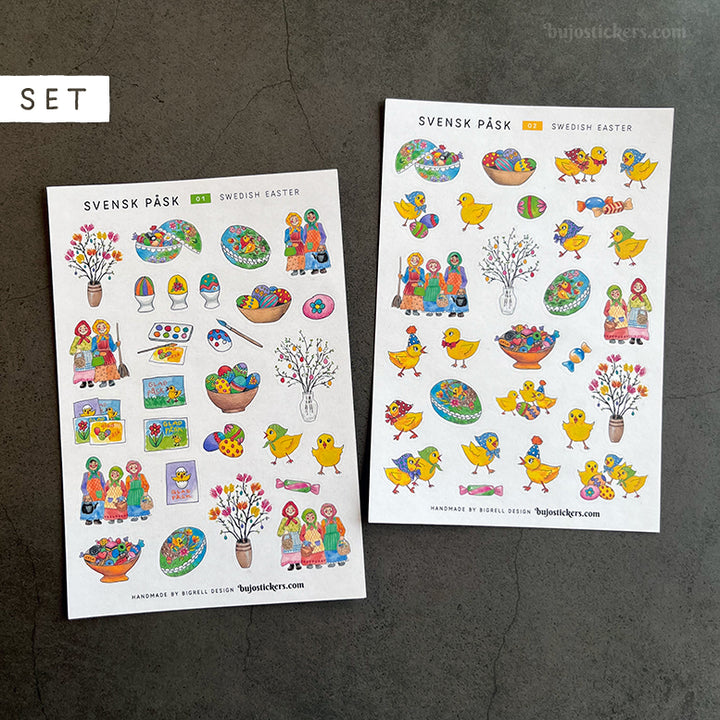 Svensk Påsk • SET 01+02 • Swedish Easter
