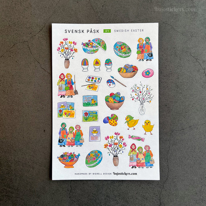 Svensk Påsk • SET 01+02 • Swedish Easter