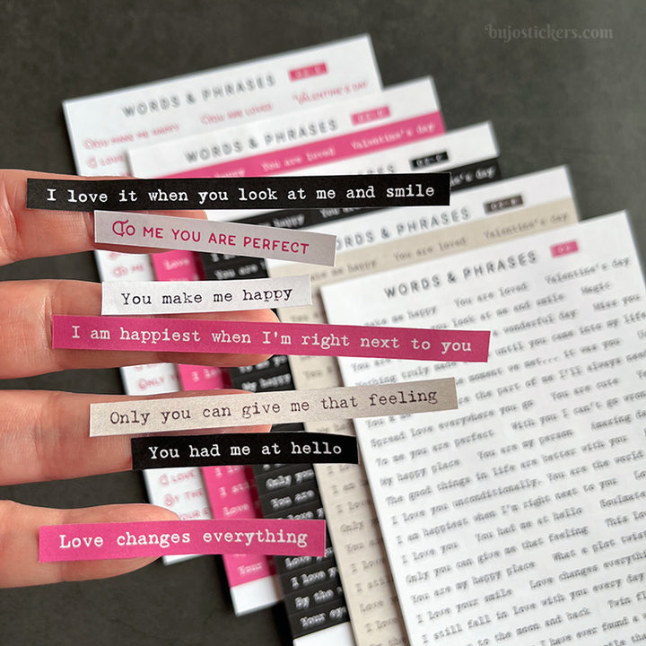 Words & phrases 02 • Love, romance & Valentine's day