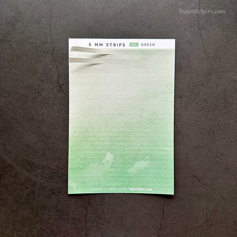 Decorative and functional sticker SET • Wildflower Green