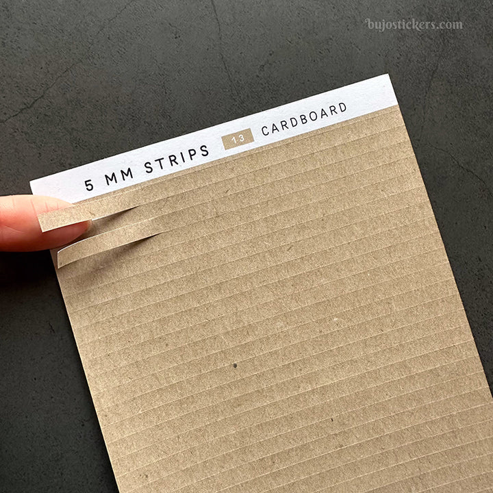 5 mm Strips 13 • Cardboard