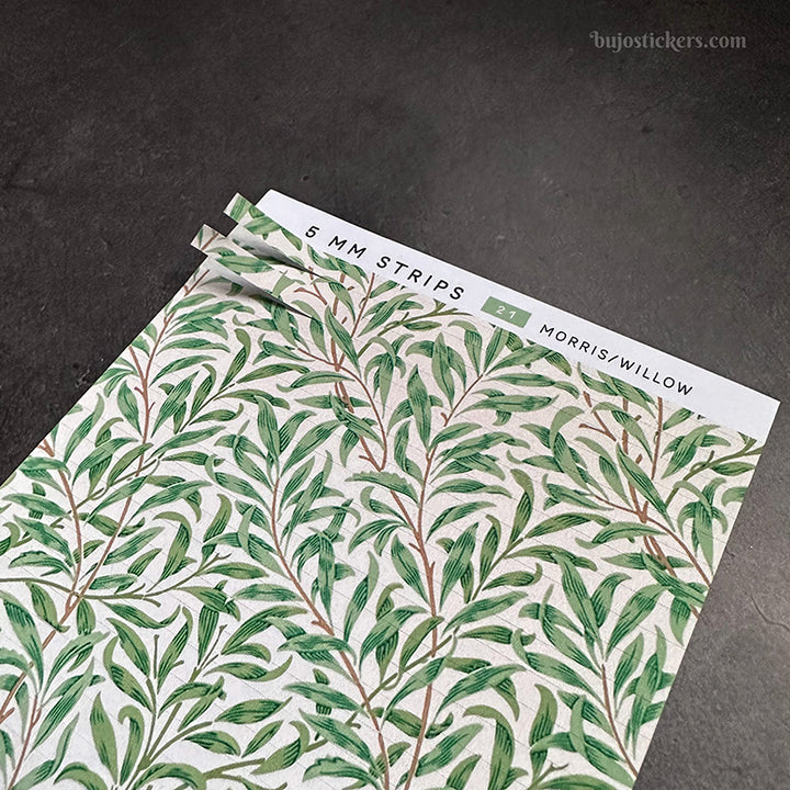 5 mm Strips 21 • William Morris' Willow pattern