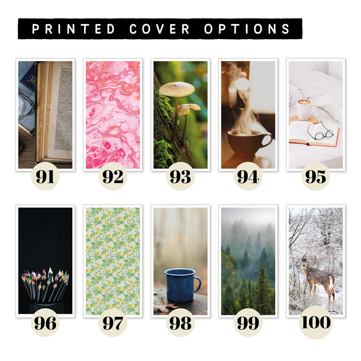 Monthly calendar in regular size • Traveler's notebook • 12 months • 8 languages • A01