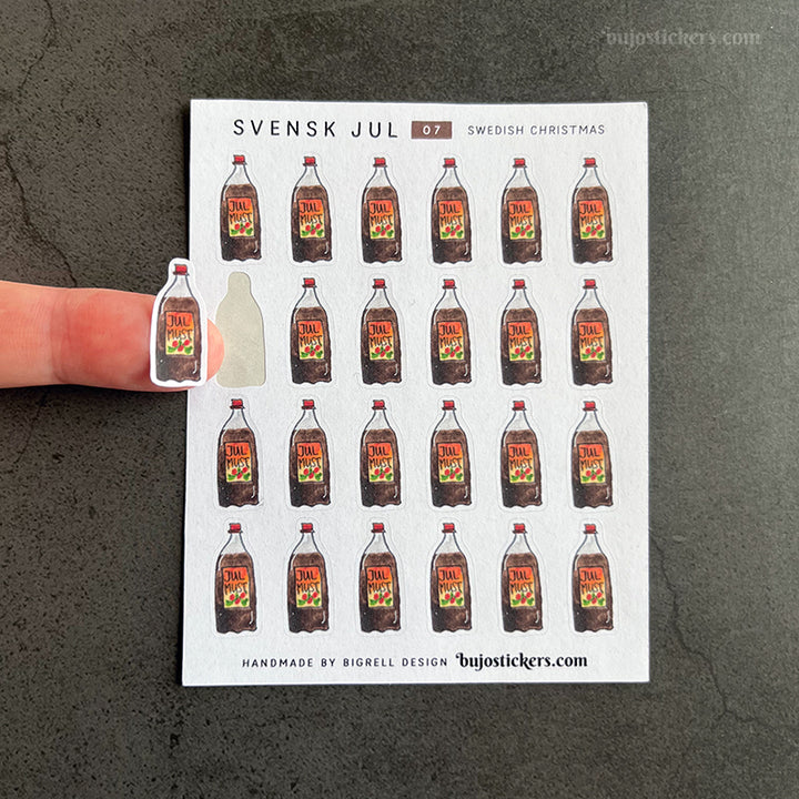 Svensk jul 07 – Swedish christmas soft drink – Julmust