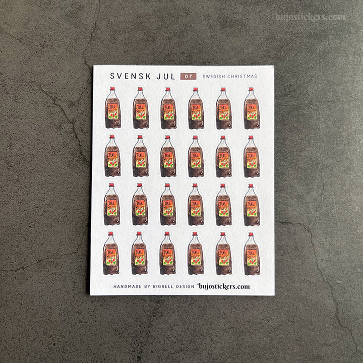 Svensk jul 07 – Swedish christmas soft drink – Julmust