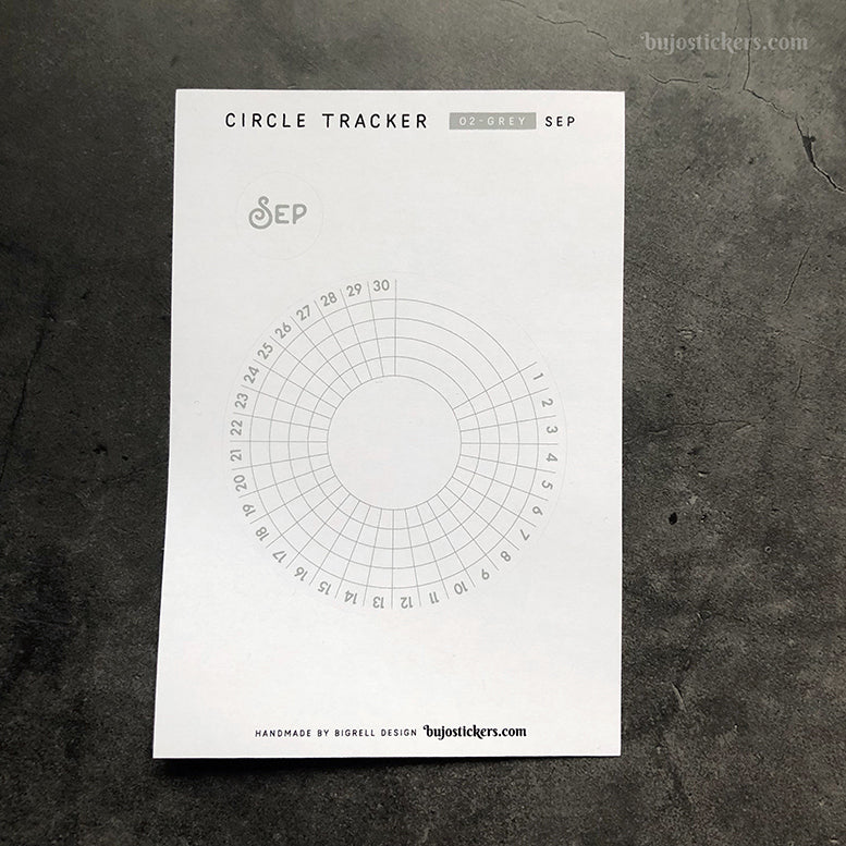 Circle tracker 02 • Black or Grey