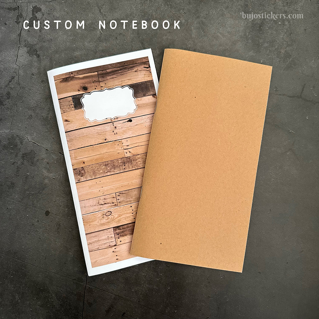 Custom size dotted Traveler's Notebook