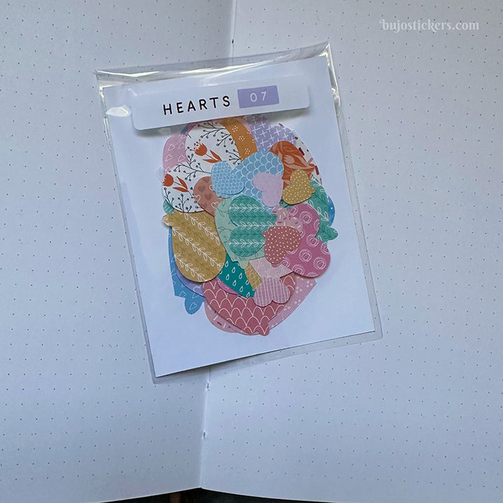 Hearts 07 • Diecut stickers
