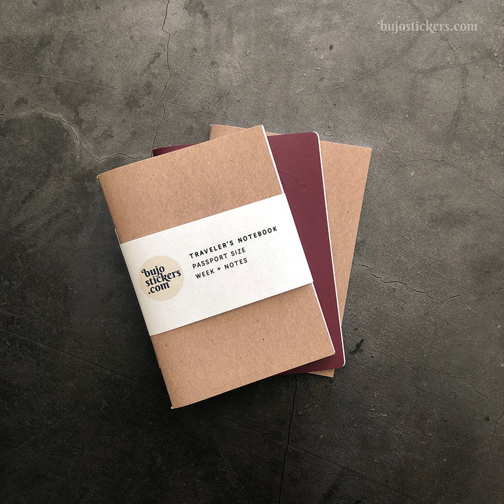 Traveler's Notebook Passport Week + Notes