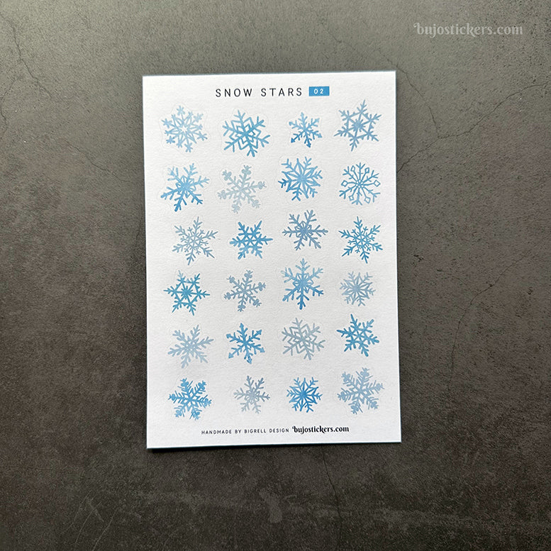 Decorative and functional sticker SET • Winter