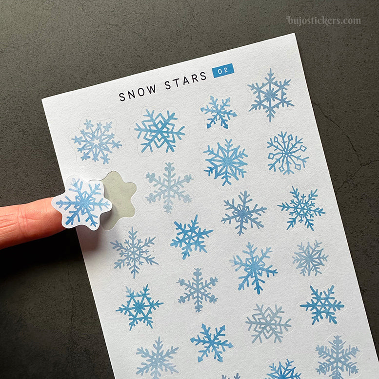 Decorative and functional MEGA sticker SET • Winter