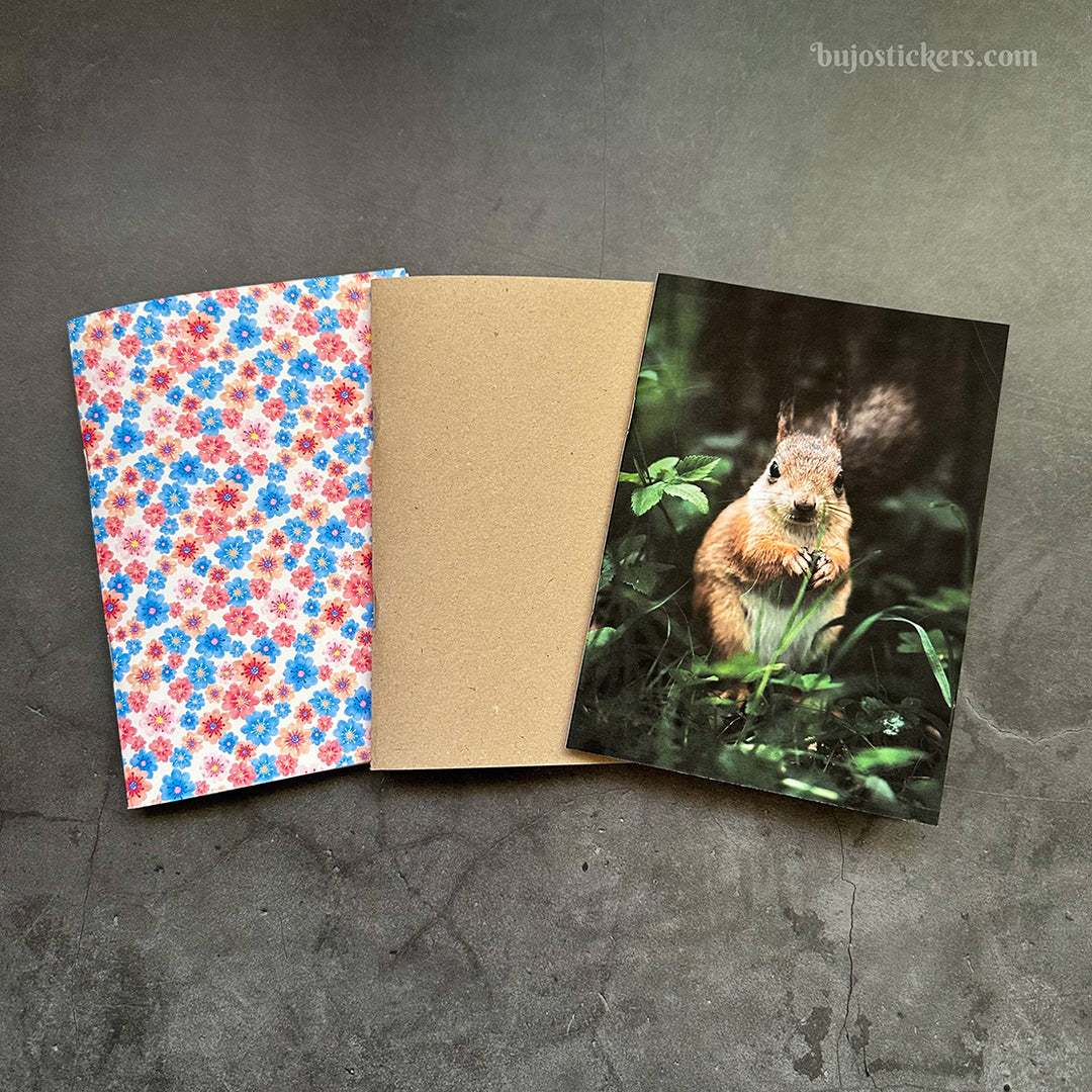 Traveler's Notebook daterad svensk horisontell veckokalender • B6 size • Swedish weekly calendar 🇸🇪  A02-SE