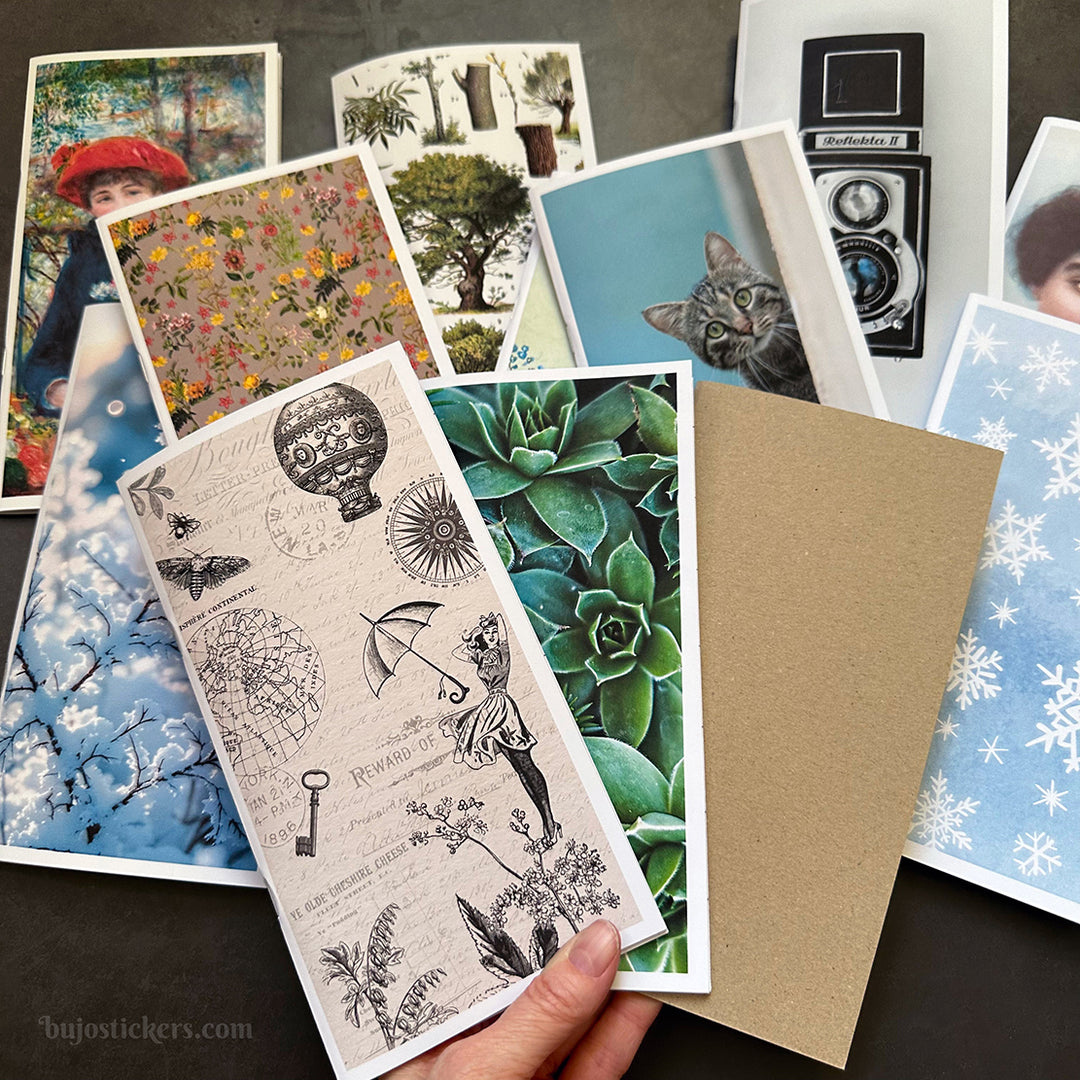 Traveler's Notebook daterad svensk horisontell veckokalender • Regular size • Swedish weekly calendar 🇸🇪  A02-SE