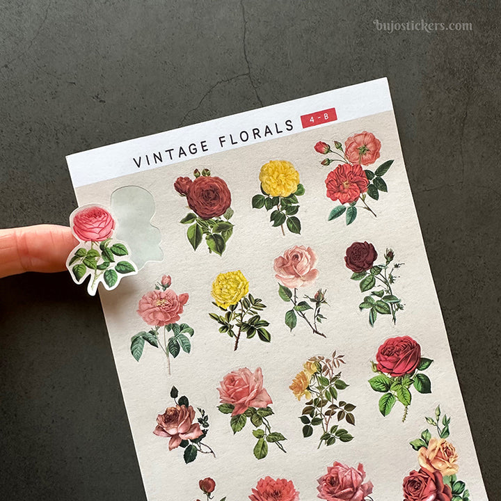 Vintage florals 4-B