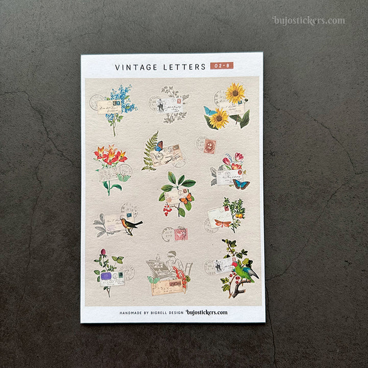 Vintage letters 02-B