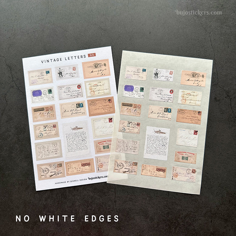 Vintage letters 03 – No white edges