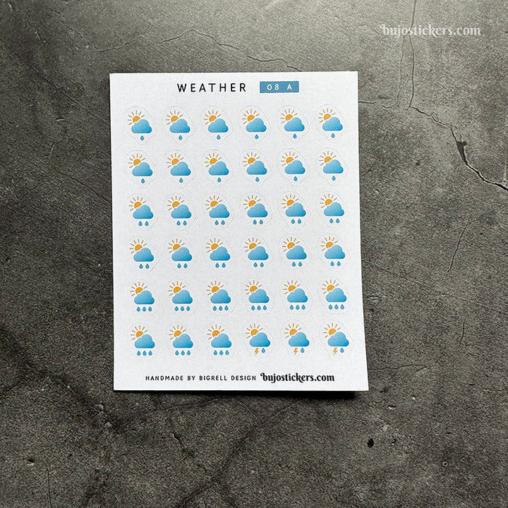 Weather 08 • Sun and rain mix