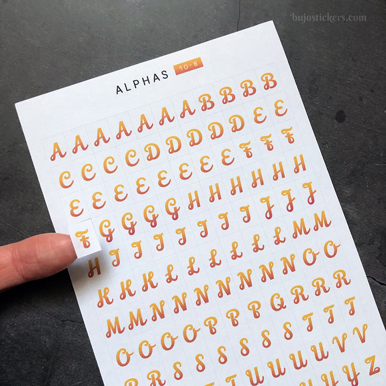Alphas 10 B – Set of 3