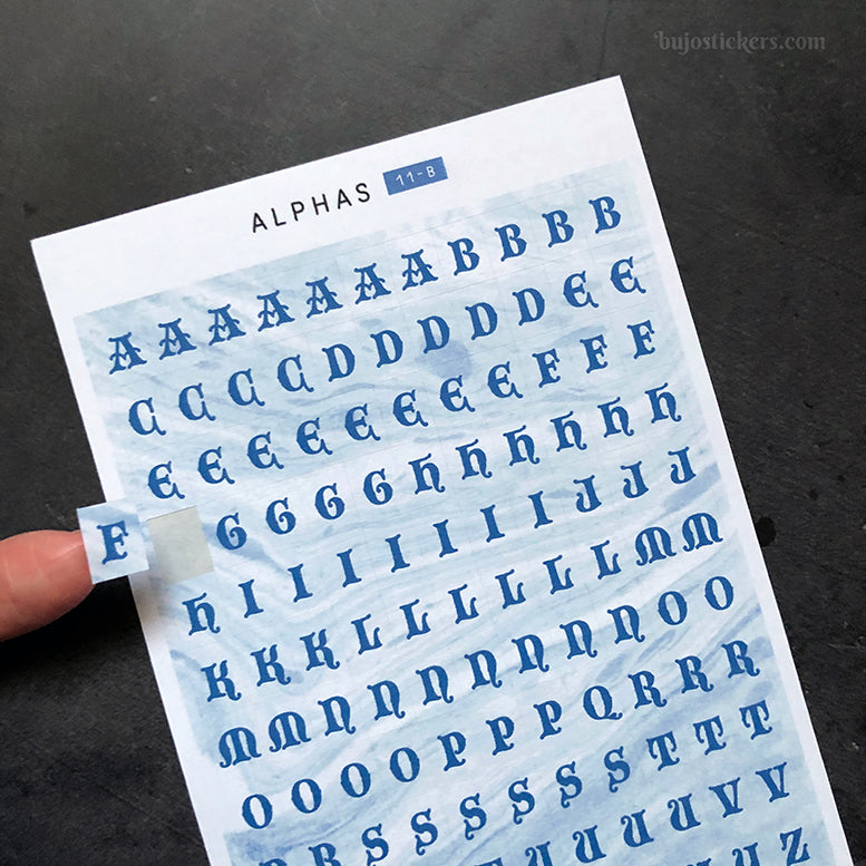 Alphas 11 B – Set of 3