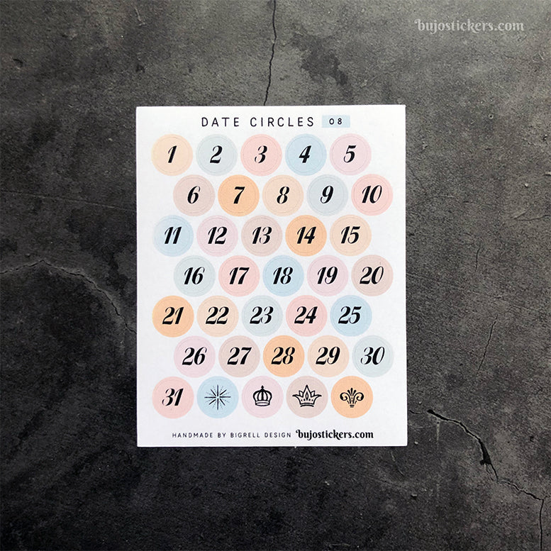 Date Circles 08