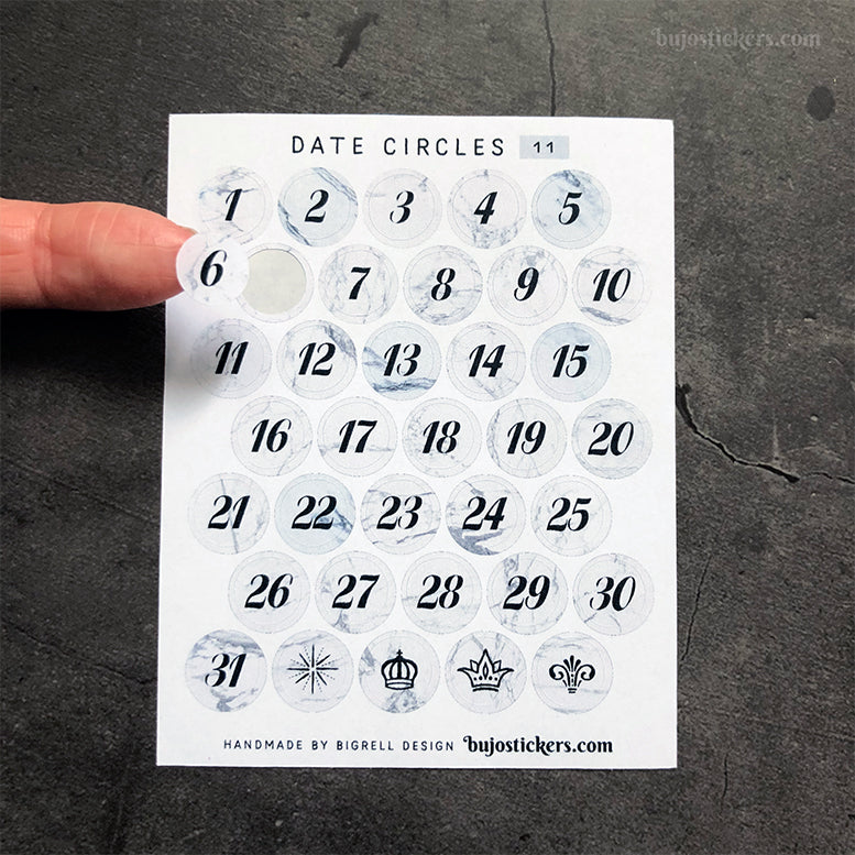 Date Circles 11