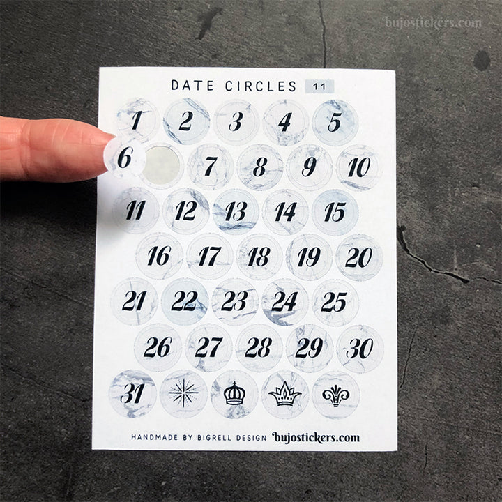 Date Circles 11