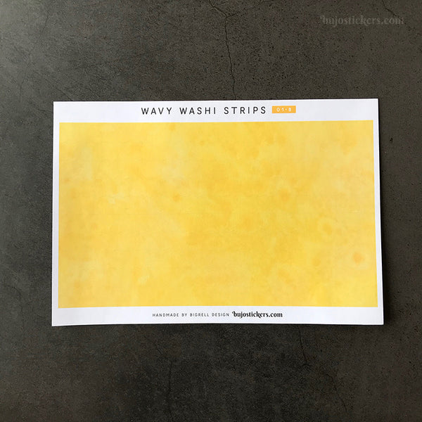Wavy washi strips 01-B