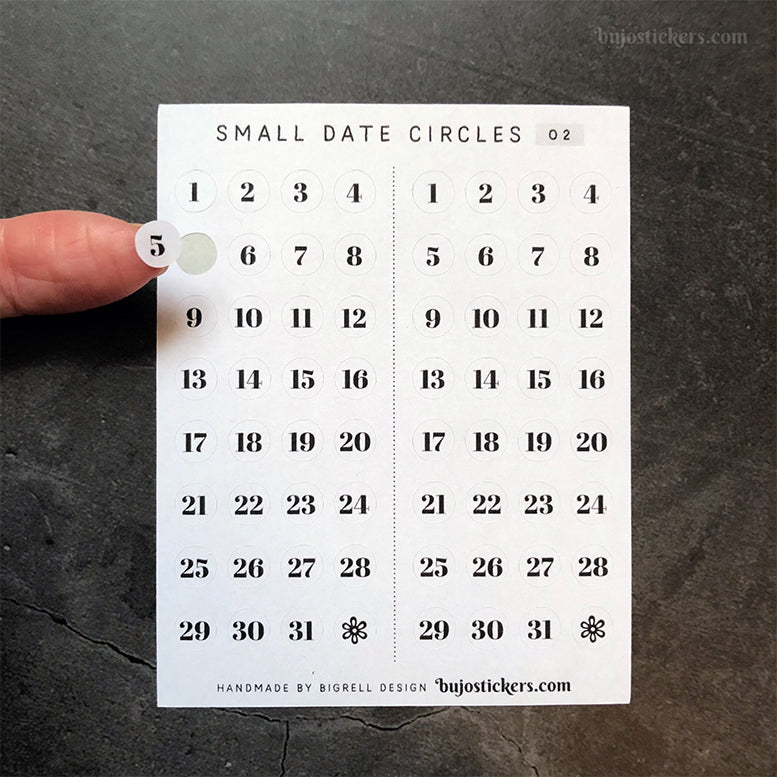 Small Date Circles 02