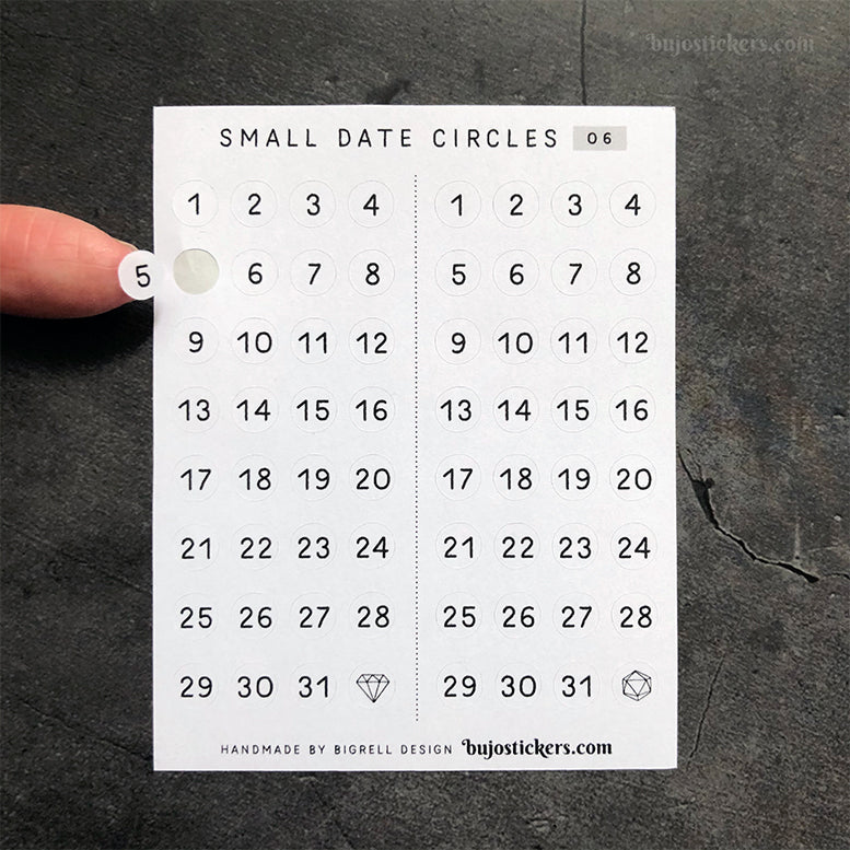 Small Date Circles 06
