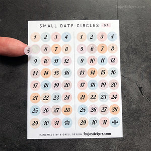 Small Date Circles 07
