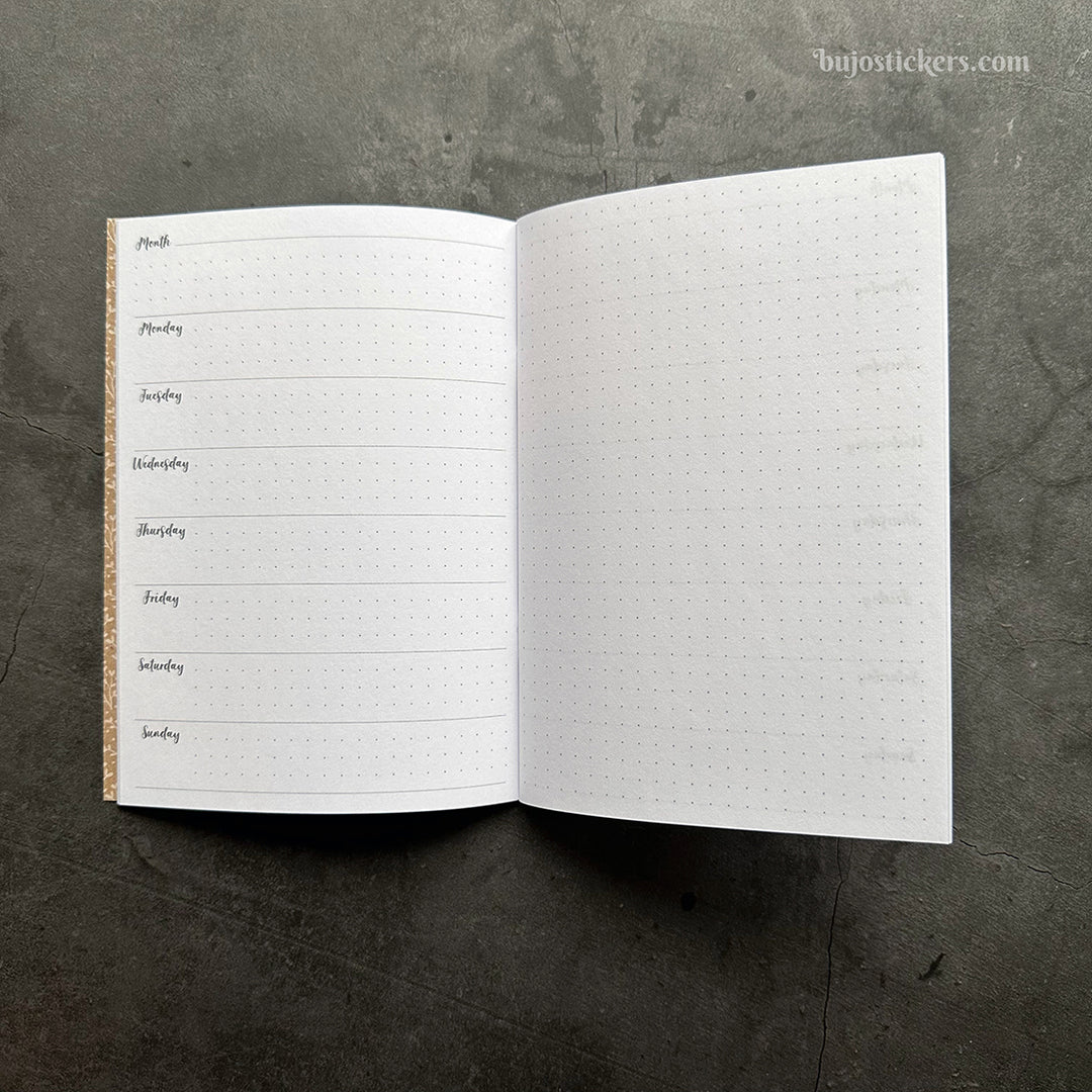 Traveler's Notebook B6 Week + Notes