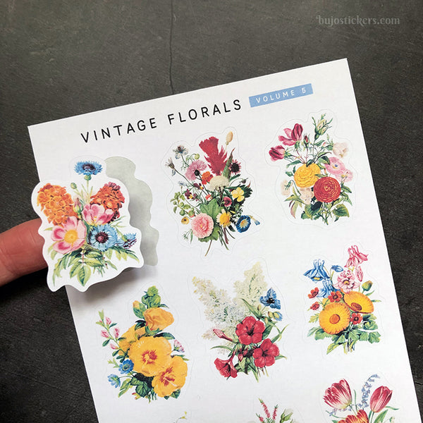 Vintage Florals Volume 5