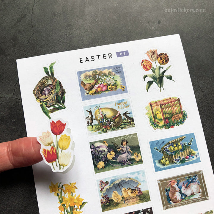 Easter stickers 02