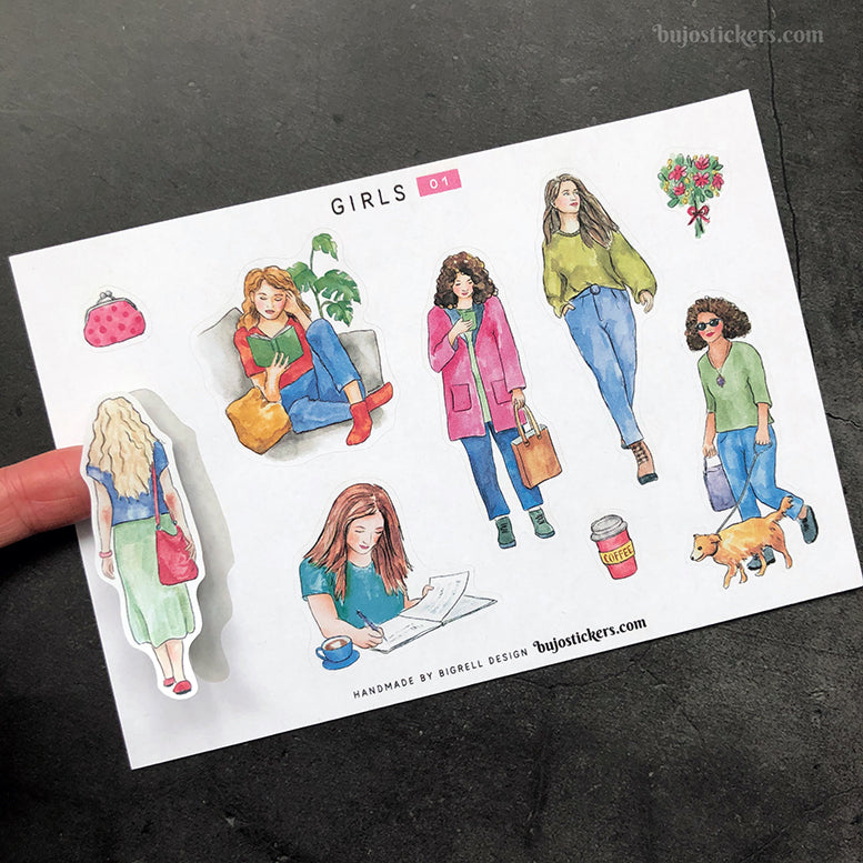 Girls 01 – bujostickers