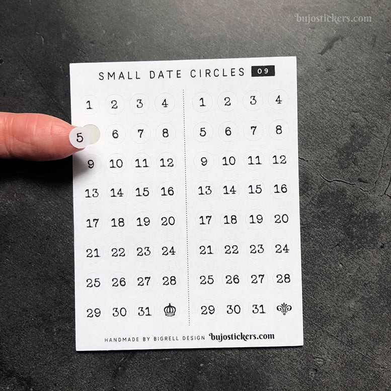 Small Date Circles 09