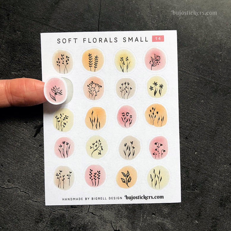Soft florals SMALL 14
