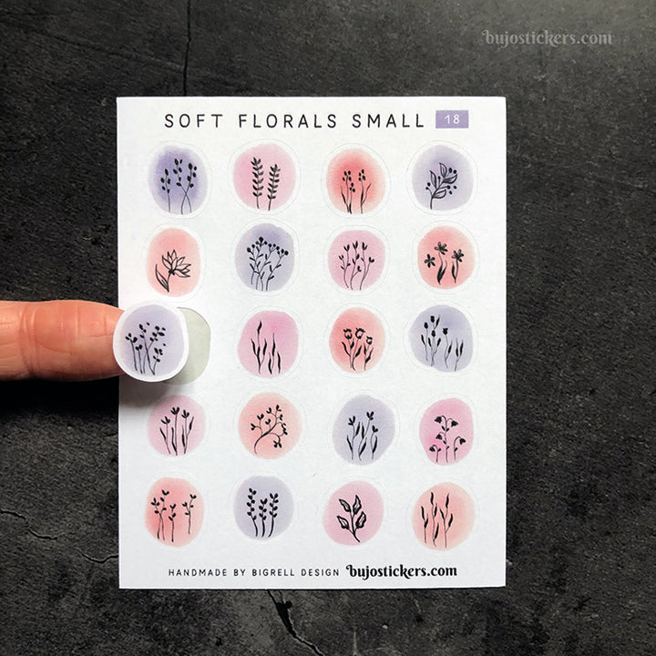 Soft florals SMALL 18