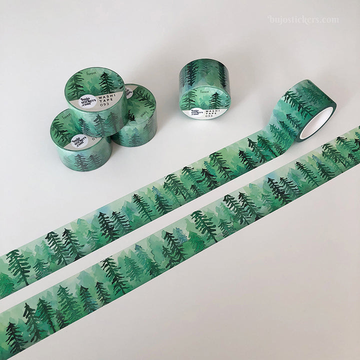Washi tape 093 • Forest • 30 mm x 10 m