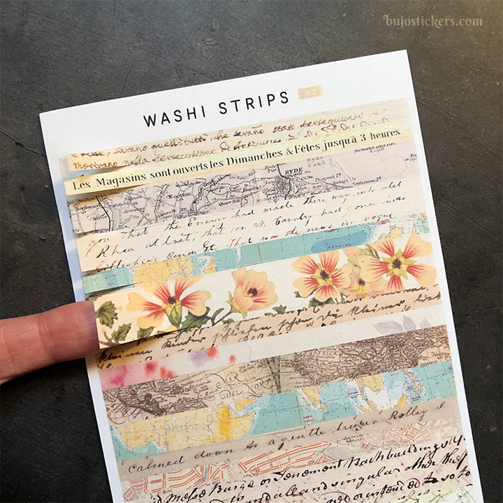 Washi strip stickers No 02