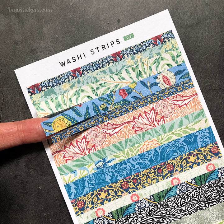 Washi strip stickers No 03
