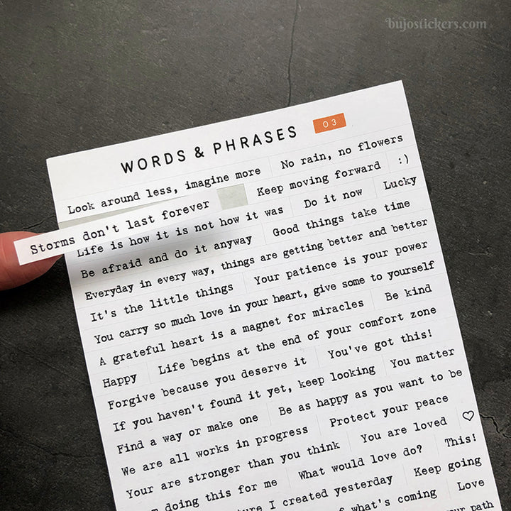 Words & phrases 03