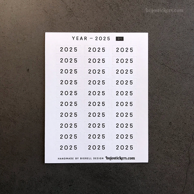 Year 01 • 2023 - 2024 - 2025