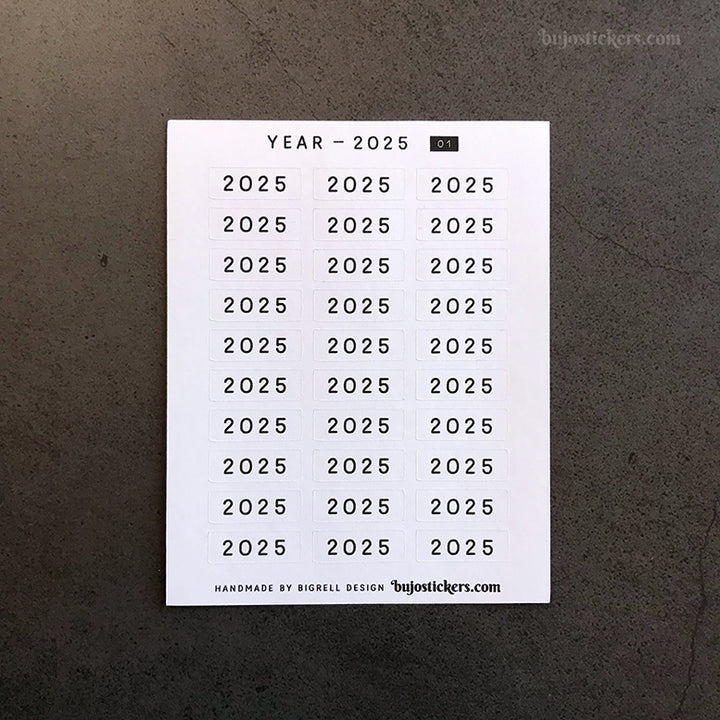 Year 01 • 2023 - 2024 - 2025